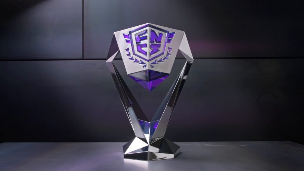 Novo troféu do mundial de Fortnite