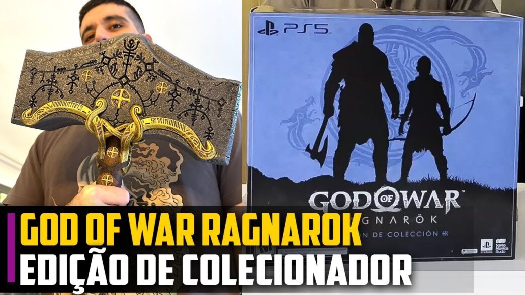 God of war ragnarok edição de colecionador